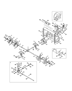 Auger And Housing Diagram and Parts List for 3X30-INCHHD31AH57SZ (31AH57SZ710)(2014) Cub Cadet Snow Blower